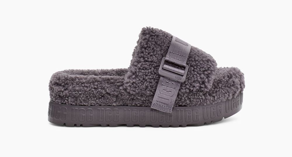 Ugg Slippers Canada - Ugg Women's Fluffita Grey